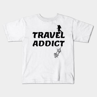 Travel Addict Kids T-Shirt